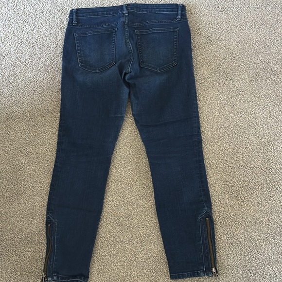 Gap Always Skinny Ankle Zip Jeans Size 28 - Picture 4 of 7